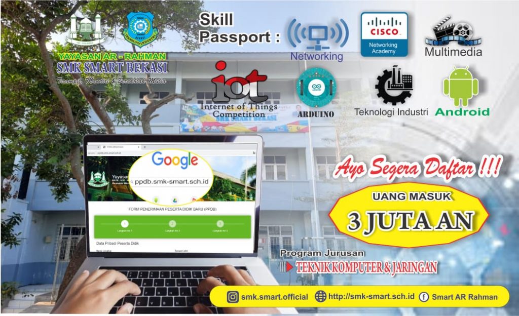 Raih Masa Depanmu Bersama SMK Smart Bekasi; PPDB 2020