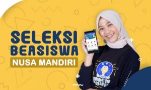 Universitas Nusa Mandiri Telah Adakan Seleksi Beasiswa Hebat 2021 Melalui Aplikasi M-Tryout