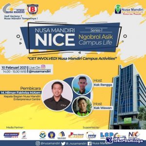 Galih Potensi Entrepreneur Mu Bersama Nusa Mandiri Nice 2021
