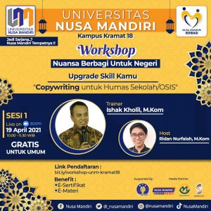Universitas Nusa Mandiri Hadirkan Kegiatan Berbagi Untuk Negeri