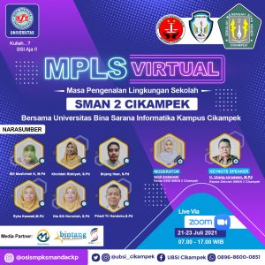 Siap Gelar MPLS Virtual, SMAN 2 Cikampek Jalin Kerja Sama Dengan UBSI Kampus Cikampek