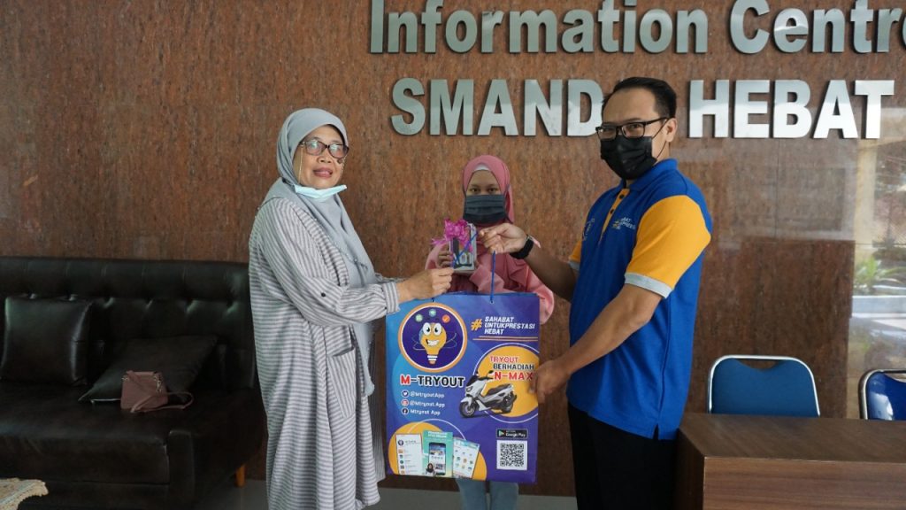 Siswi SMAN 2 Sukabumi