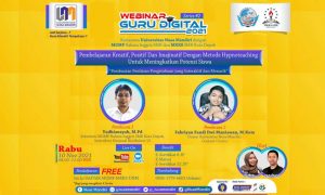 Webinar Guru Digital 2021, Akan Berikan Pembelajaran Kreatif dan Menarik