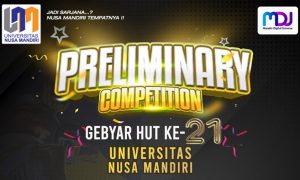 Jangan Lewatkan Preliminary Competition Gebyar HUT Ke-21 UNM