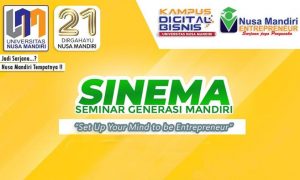 Atur Pola Pikir Mahasiswa Baru Jadi Entrepreneur Lewat SINEMA
