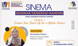 Mari Ikuti SINEMA Agar Dapat Bangun StartUp Untuk Raih Mimpi