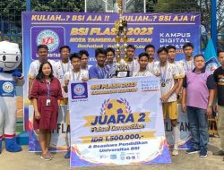 SMAN 7 Tangsel Raih Juara 2 Futsal Competition BSI Flash 2023
