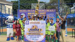 SMA YP Karya Kota Tangerang Selatan Jadi Tim Juara Cabor Futsal pada Laga Sport Competition BSI Flash 2023