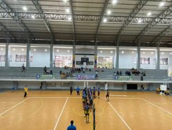 Peserta Ikuti Pertandingan Volleyball Competition BSI Flash 2023 Dengan Sportif dan Jujur