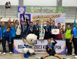SMA Al Nur Cibinong Nobatkan Diri Sebagai Juara 1 Kompetisi Bola Voli Pada BSI Flash 2023