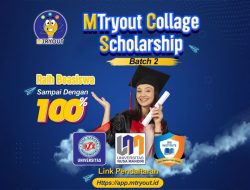 MTryout Collage Scholarship Batch 2: Kesempatan Emas Dapatkan Beasiswa Kuliah Impian