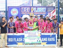 SMK Yapia Parung Berhasil Raih Juara 1 Cabor Futsal BSI FLASH 2024 Tangerang Raya