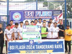 Tetap Bersyukur, SMKN 1 Tangsel Raih Juara Harapan Cabor Futsal BSI FLASH 2024 Kota Tangerang Raya