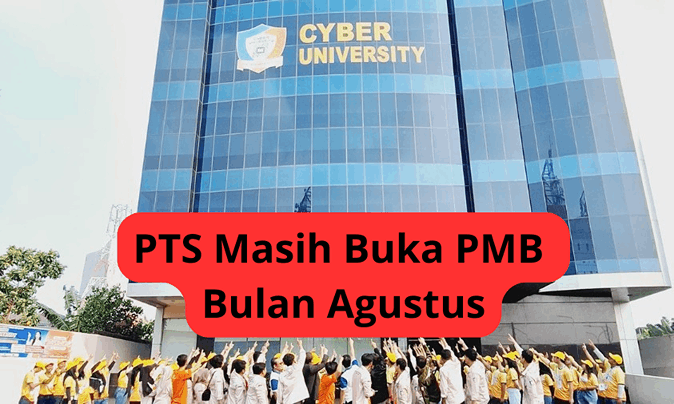 pts yang masih buka pmb bulan agustus