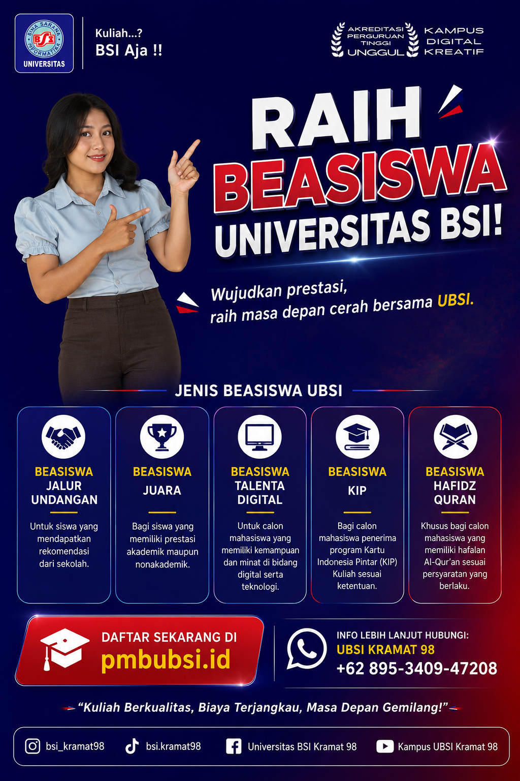 Beasiswa kuliah di Jakarta
